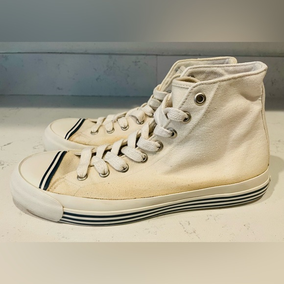 VINTAGE DISTRESSED BASKETBALL PRO-KEDS USA SNEAKERS - Picture 2 of 16